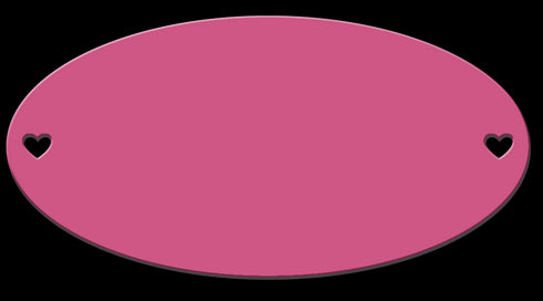 Tür- und Boxenschild "Oval"